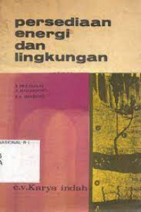 Image of Persediaan Energi dan Lingkungan